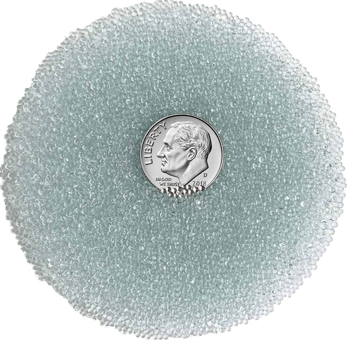 Glass Beads for Weighted Blankets Made in the USA Roly Poly