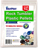 Rock Tumbling Media (2 LBS) Plastic Pellets