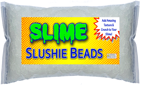 Roly Poly Slushie Beads for Slime (8 oz Bag) Crunchy Slime Beads, Fishbowl Slime Beads for DIY Slime Supplies and Kits